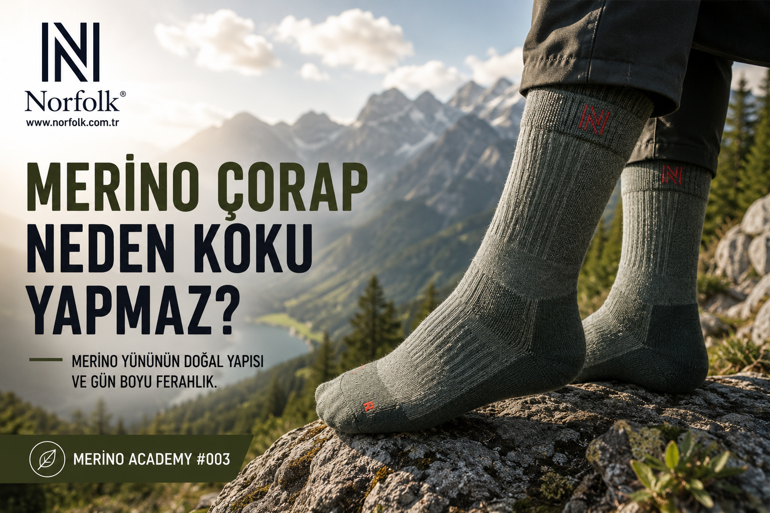 Merino Çorap Neden Koku Yapmaz? Doğal Liflerin Avantajları | NORFOLK