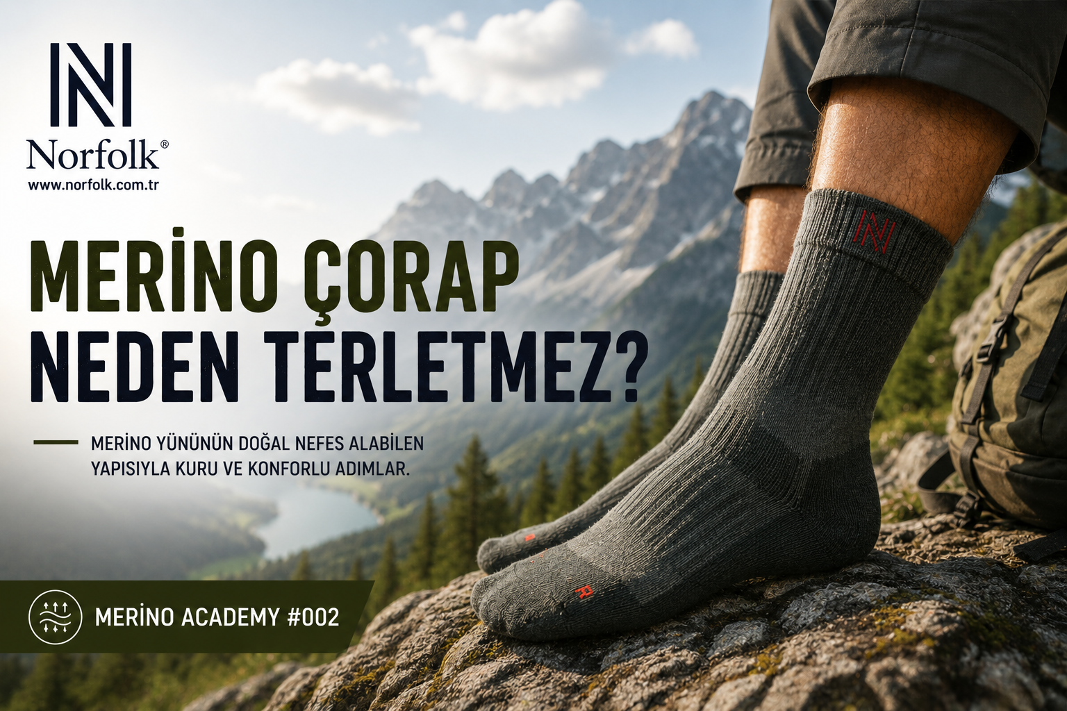 Merino Çorap Neden Terletmez? Ayak Konforunun Sırrı | NORFOLK