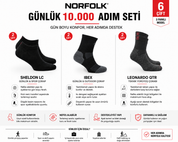 ACTIVE Günlük 10.000 Adım Yürüyüş Seti - 6 Çift
