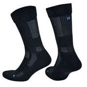 LEONARDO Merino Yünü Outdoor Yürüyüş Çorabı 2'li Paket Jet Black