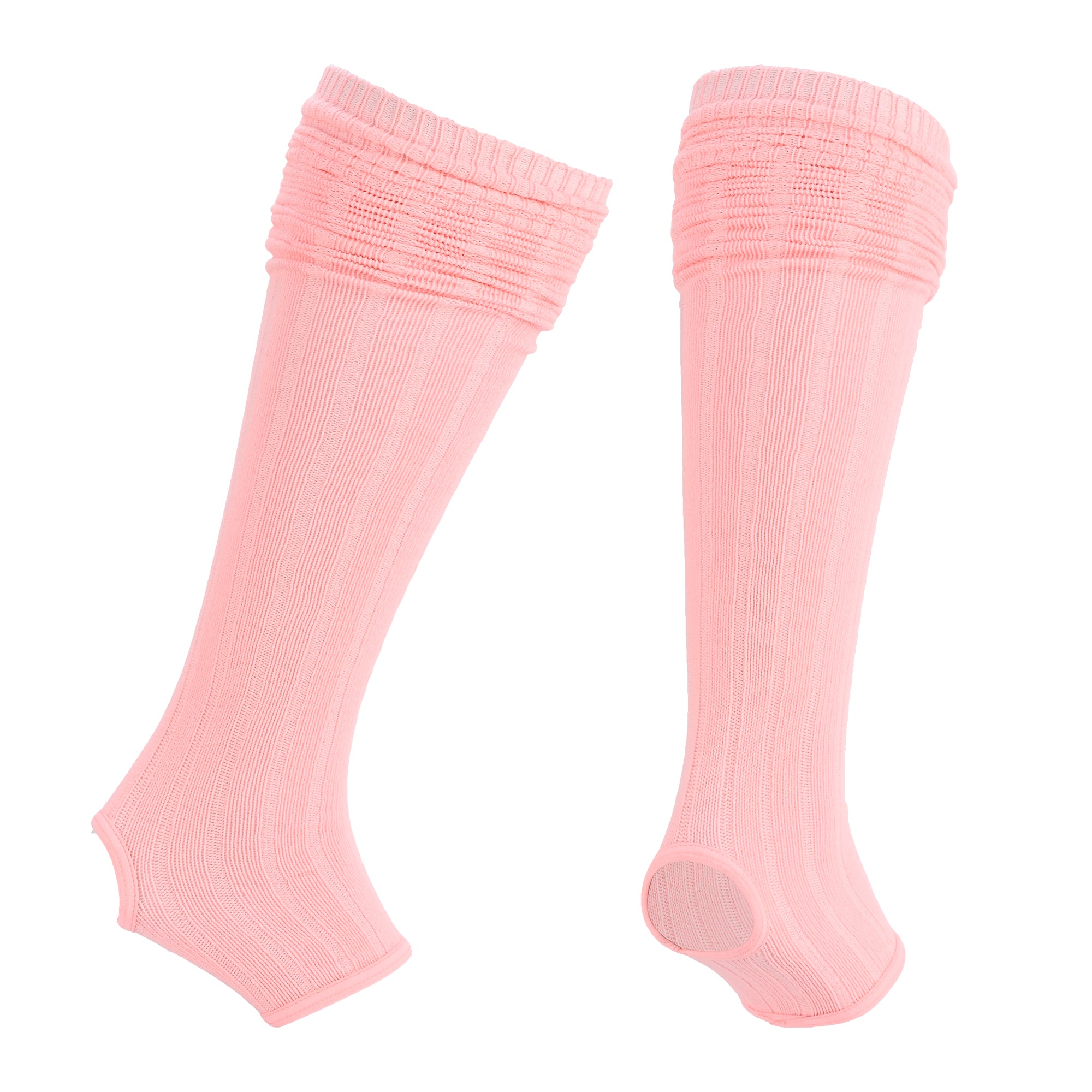 Amy Diz Üstü Yoga ve Pilates Çorabı Antrasit Pembe