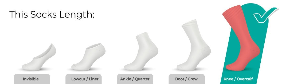 Courchevel Merinos Yünü Hafif Kayak Çorabı Siyah