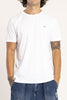 VIGO Erkek %100 Pamuk Oval Kesim Bisiklet Yaka Basic Tişört Beyaz