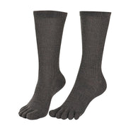 BRUGES Merino Yünlü Mantar ve Koku Önler Parmaklı Çorap 1 Çift Paket Yeşil