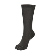 BRUGES Merino Yünlü Mantar ve Koku Önler Parmaklı Çorap 1 Çift Paket Yeşil