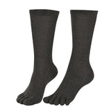 BRUGES Merino Yünlü Mantar ve Koku Önler Parmaklı Çorap 1 Çift Paket Yeşil