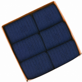 COMET NAVY N-Twist Teknolojili Bambu-Pamuk Bükümlü Günlük Çorap - 6 Çift - Kraft Kutu