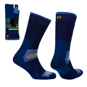 VOYAGER 2.0 Termal Merinos Yünlü Tam Yastıklı Outdoor Yürüyüş Çorabı - Lacivert