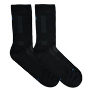 LEONARDO Merino Yünü Outdoor Yürüyüş Çorabı 2'li Paket Jet Black