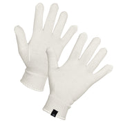 Winter Set %70 Merino Yünü Termal Bere Boyunluk ve Eldiven 3'lü Kış Seti - Ekru