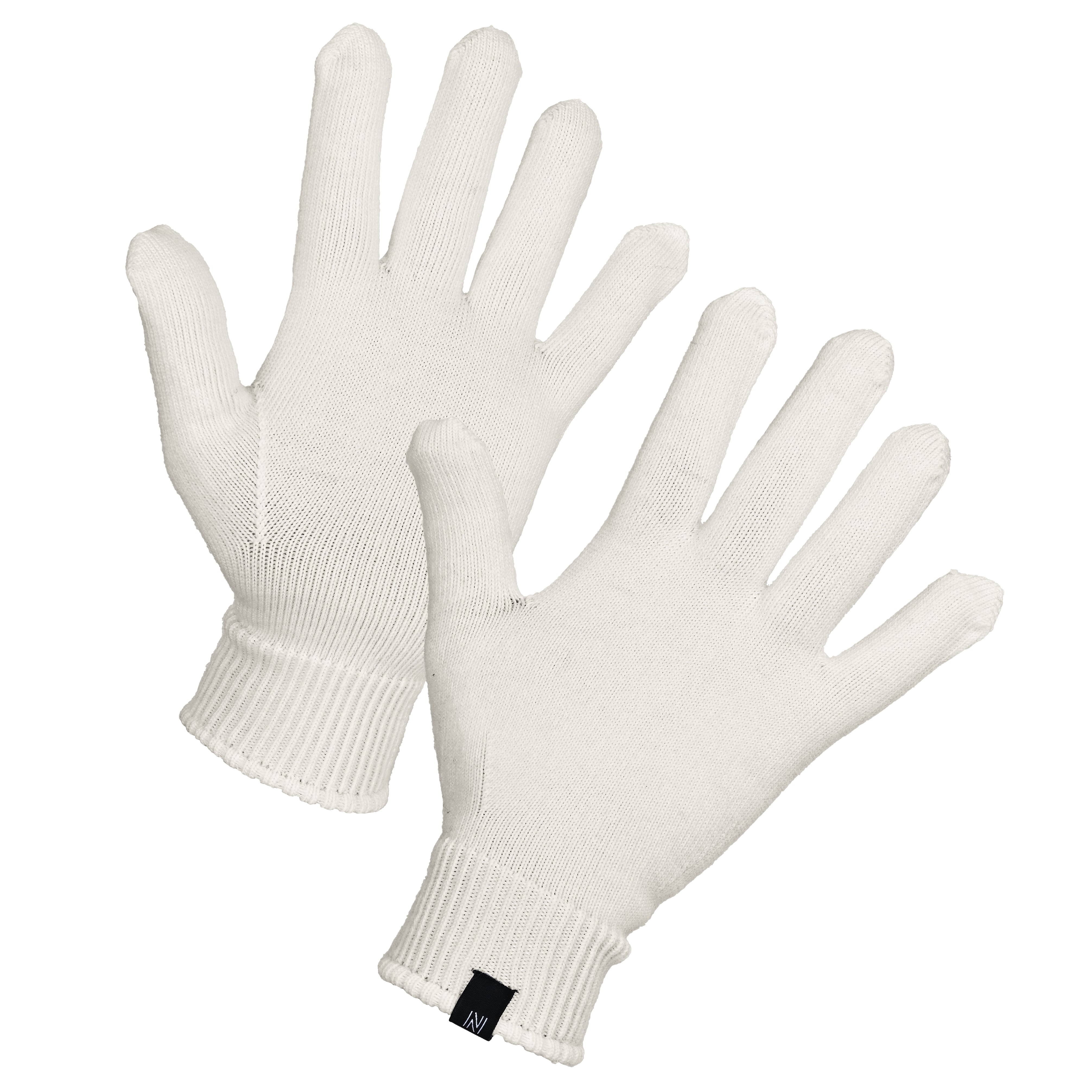 Winter Set %70 Merino Yünü Termal Bere Boyunluk ve Eldiven 3'lü Kış Seti - Ekru