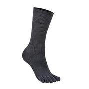 BRIGHTON N-Twist Teknolojili Bambu-Pamuk Bükümlü Parmaklı Çorap 1 Çift - Gri