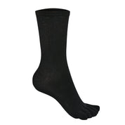 BRIGHTON N-Twist Teknolojili Bambu-Pamuk Bükümlü Parmaklı Çorap 1 Çift - Siyah