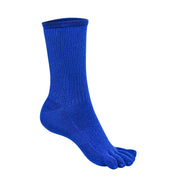 BRIGHTON N-Twist Teknolojili Bambu-Pamuk Bükümlü Parmaklı Çorap 1 Çift - Mavi