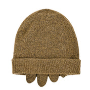 DAPHNE Alpaka Yün Bere ve Eldiven Seti (Kahverengi)