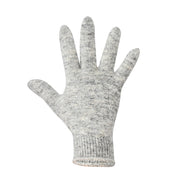 DAPHNE Alpaka Yün Bere ve Eldiven Seti (Gri)