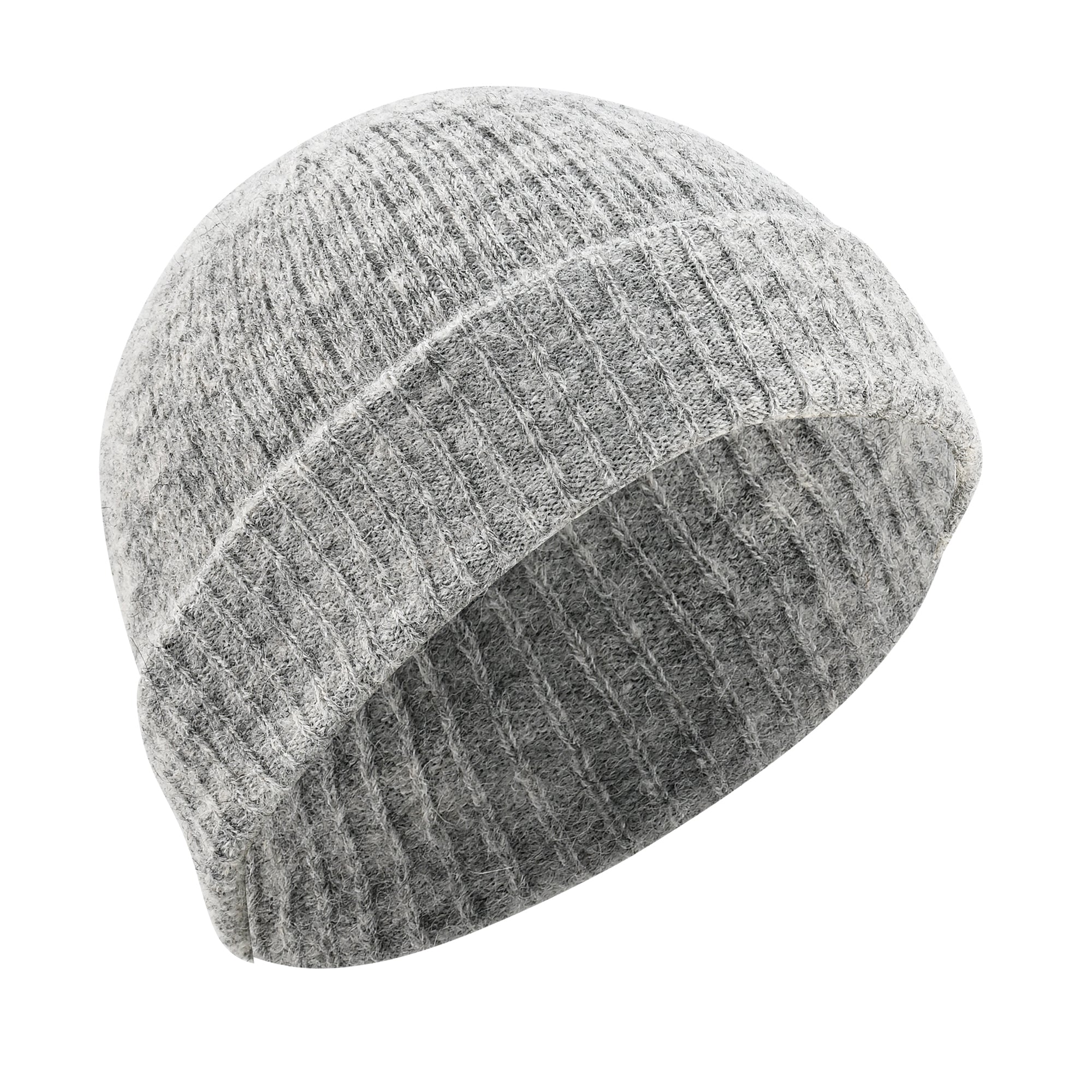 DAPHNE Alpaka Yün Bere ve Eldiven Seti (Gri)