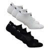 IZZY Multi-Sport Ultra Hafif Düşük Kesim Çorap 6'lı Paket Siyah/Beyaz