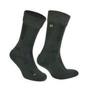 LEONARDO Merino Yünü Outdoor Yürüyüş Çorabı 2'li Paket Yeşil