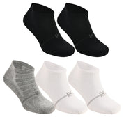 Fresh N-Twist Premium Bambu ve Pamuklu Günlük Spor Çorap Siyah/Beyaz/Gri 5 Çift - Kraft Kutu