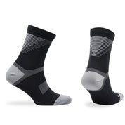 Valencia SC Compression Profesyonel Koşu Çorapları Siyah/Gri