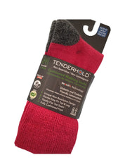 Alfie Minderli Diyabet Ve Ödem Dostu Günlük/yürüyüş Çorabı Kırmızı