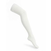 Amy Diz Üstü Yoga ve Pilates Çorabı Antrasit Krem