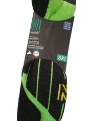 Aspen Kids Termal Kayak ve Snowboard Çocuk Çorabı Yeşil