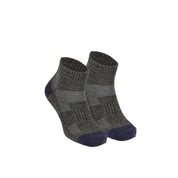 Avery Merino Yünlü İç Astarlı Outdoor Yürüyüş Çorabı 2'li Paket - Lacivert/Gri