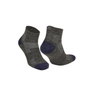 Avery Merino Yünlü İç Astarlı Outdoor Yürüyüş Çorabı 2'li Paket - Lacivert/Gri