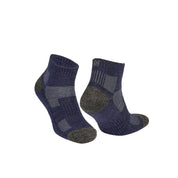 Avery Merino Yünlü İç Astarlı Outdoor Yürüyüş Çorabı 2'li Paket - Lacivert/Gri