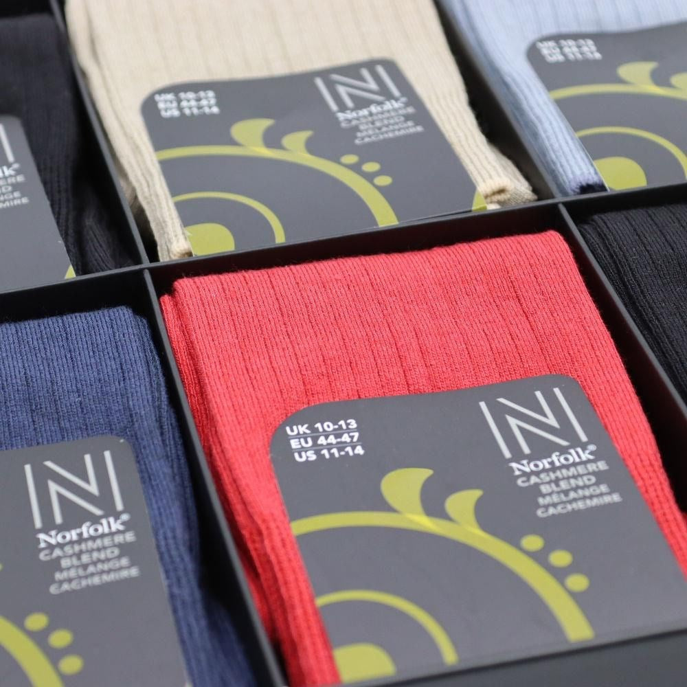 Monaco Premium Lüks Kaşmir Günlük Çorap Hediye Kutusu 6'lı Paket