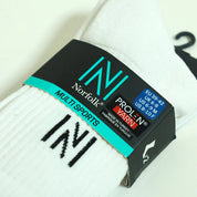 Barkley Yastıklamalı Pamuklu Günlük Spor Çorap 2'li Paket Beyaz