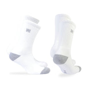 Barkley Yastıklamalı Pamuklu Günlük Spor Çorap 2'li Paket Topuk Gri - Beyaz