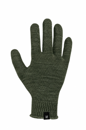 Winter Set %70 Merino Yünü Termal Bere Boyunluk ve Eldiven 3'lü Kış Seti - Yeşil