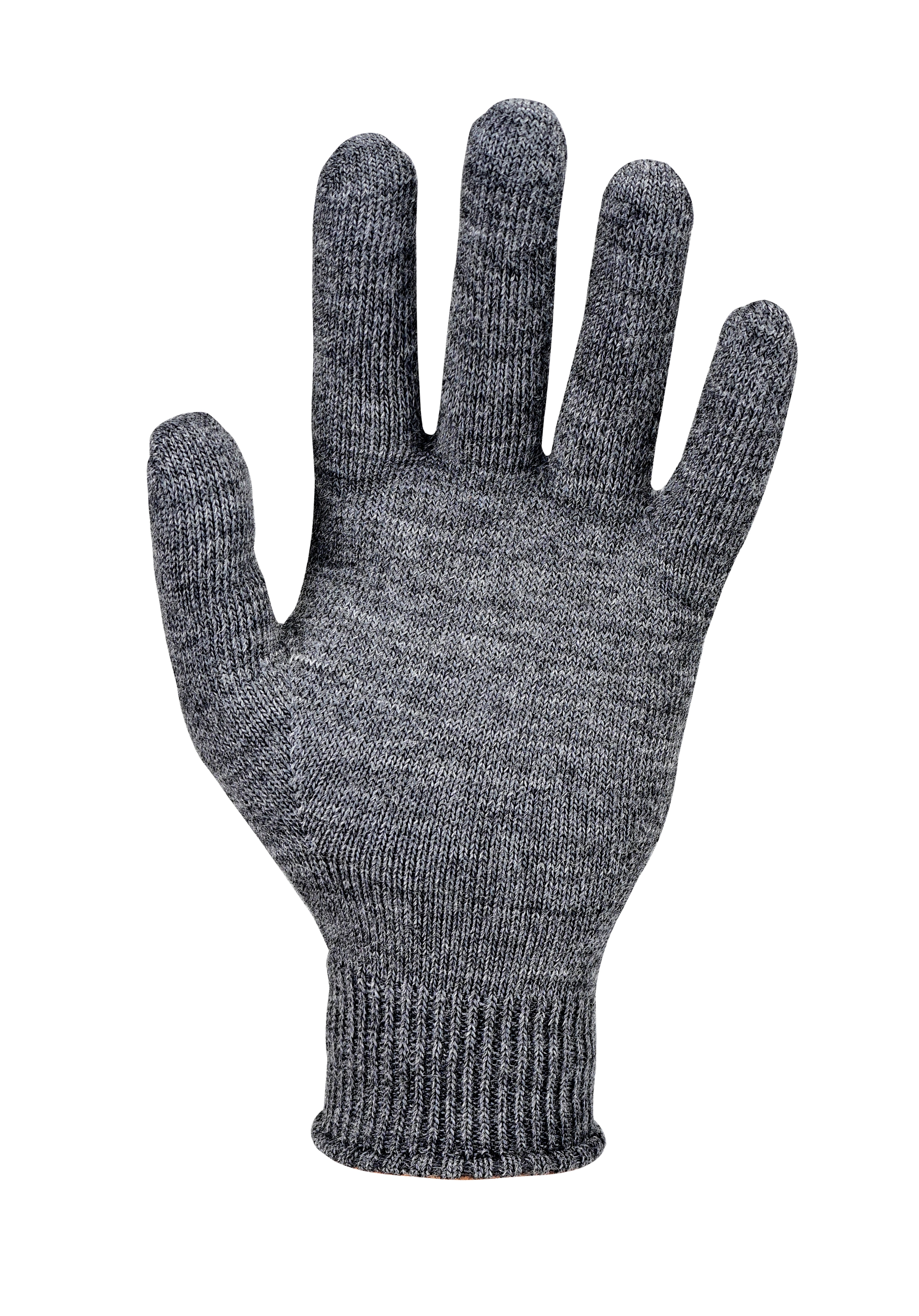 BIBURY %70 Merino Yünlü Eldiven Gri