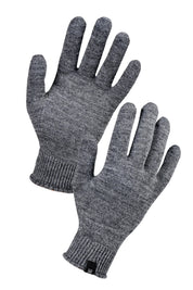 Winter Set %70 Merino Yünü Termal Bere Boyunluk ve Eldiven 3'lü Kış Seti - Gri