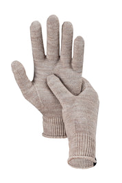 Winter Set %70 Merino Yünü Termal Bere Boyunluk ve Eldiven 3'lü Kış Seti - Krem