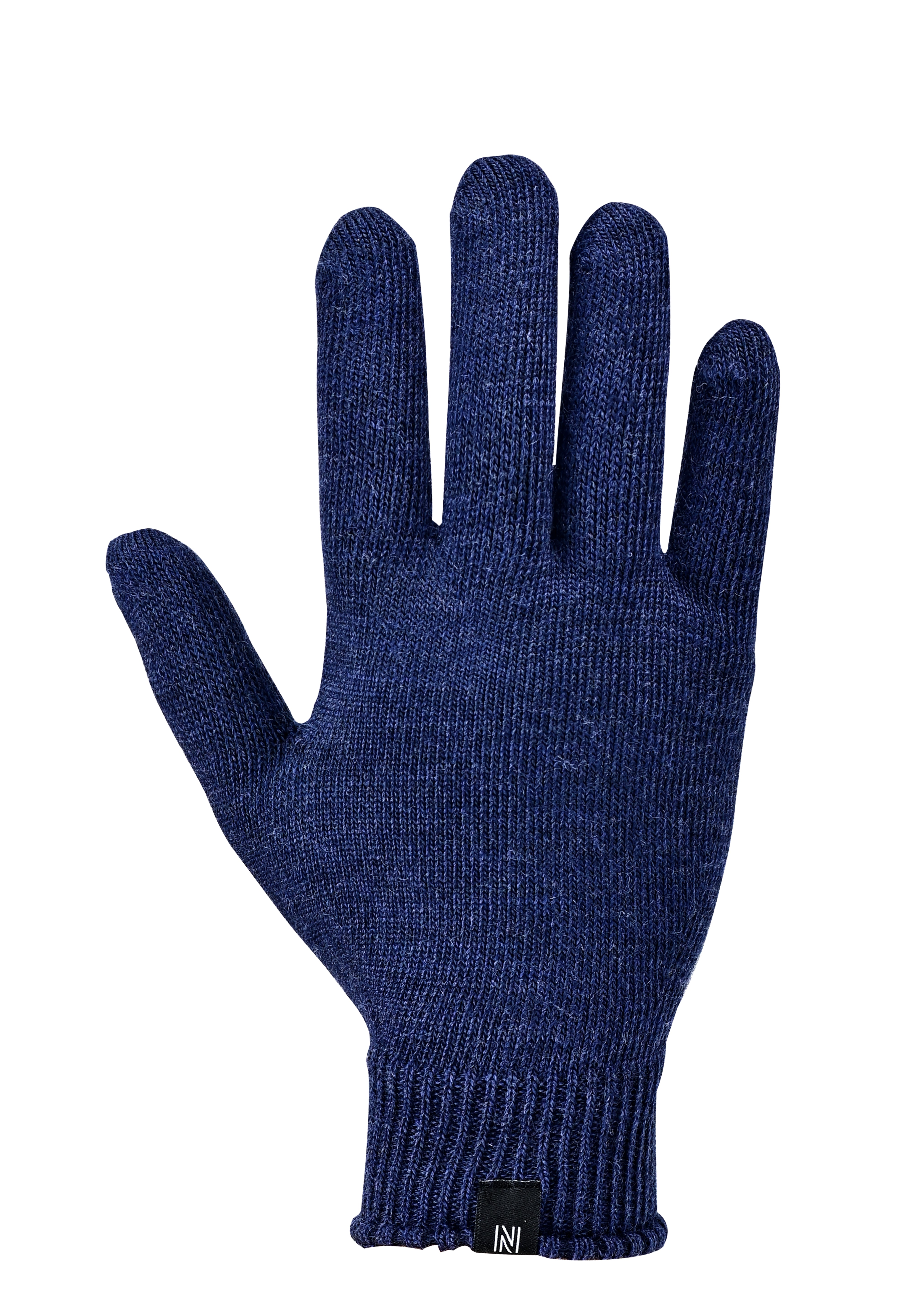 BIBURY %70 Merino Yünlü Eldiven Lacivert