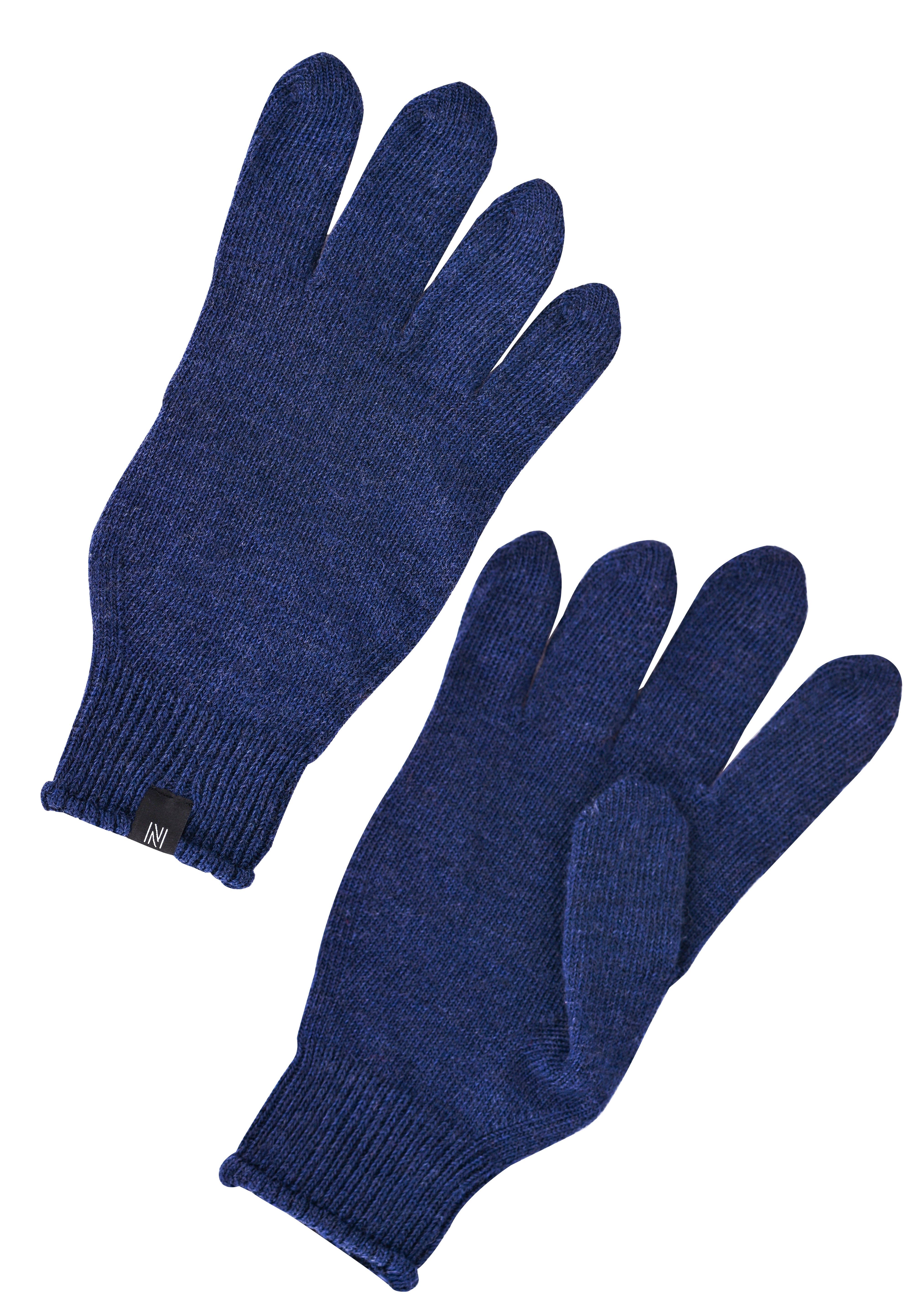 BIBURY %70 Merino Yünlü Eldiven Lacivert