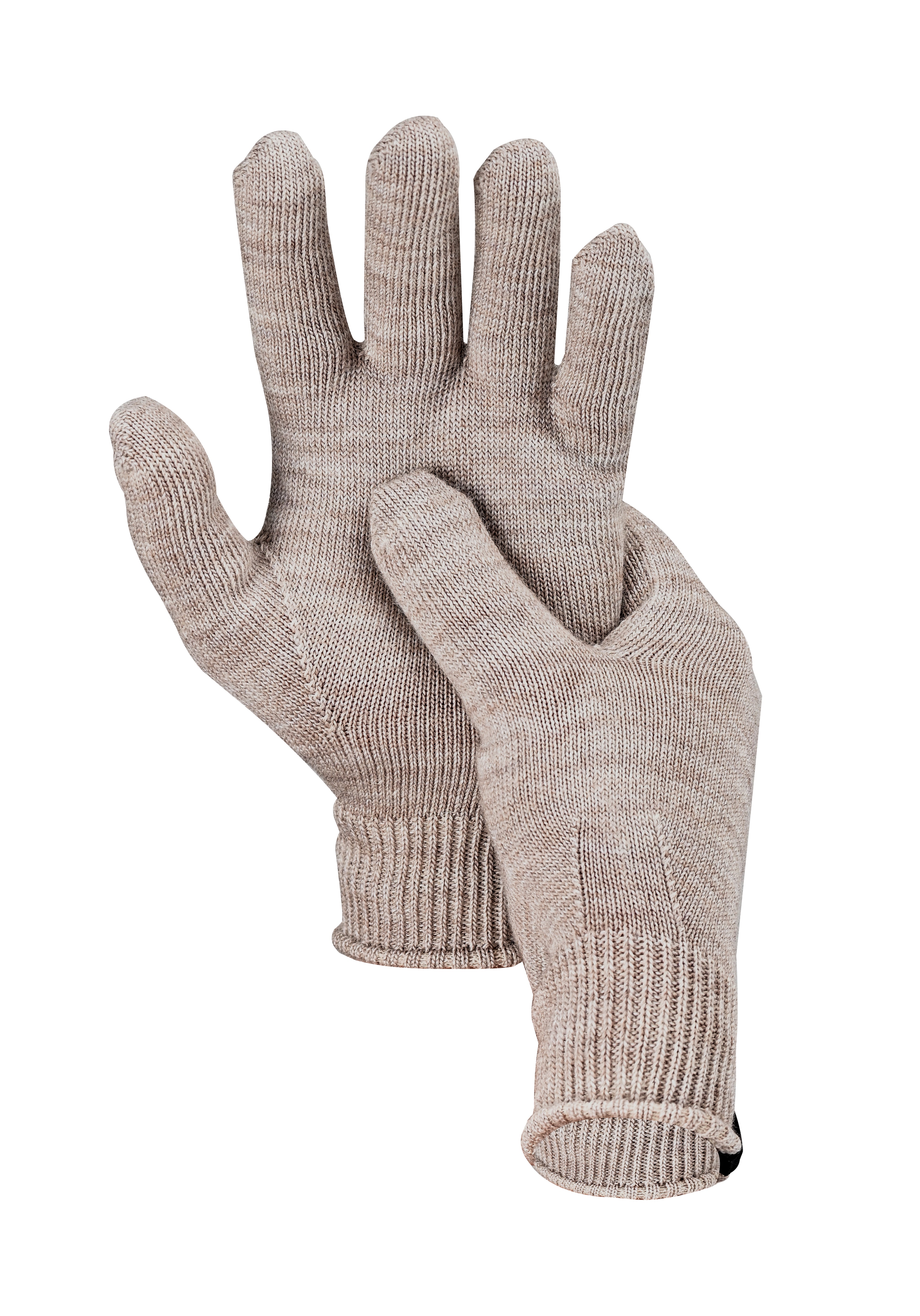 BIBURY %70 Merino Yünlü Eldiven Krem