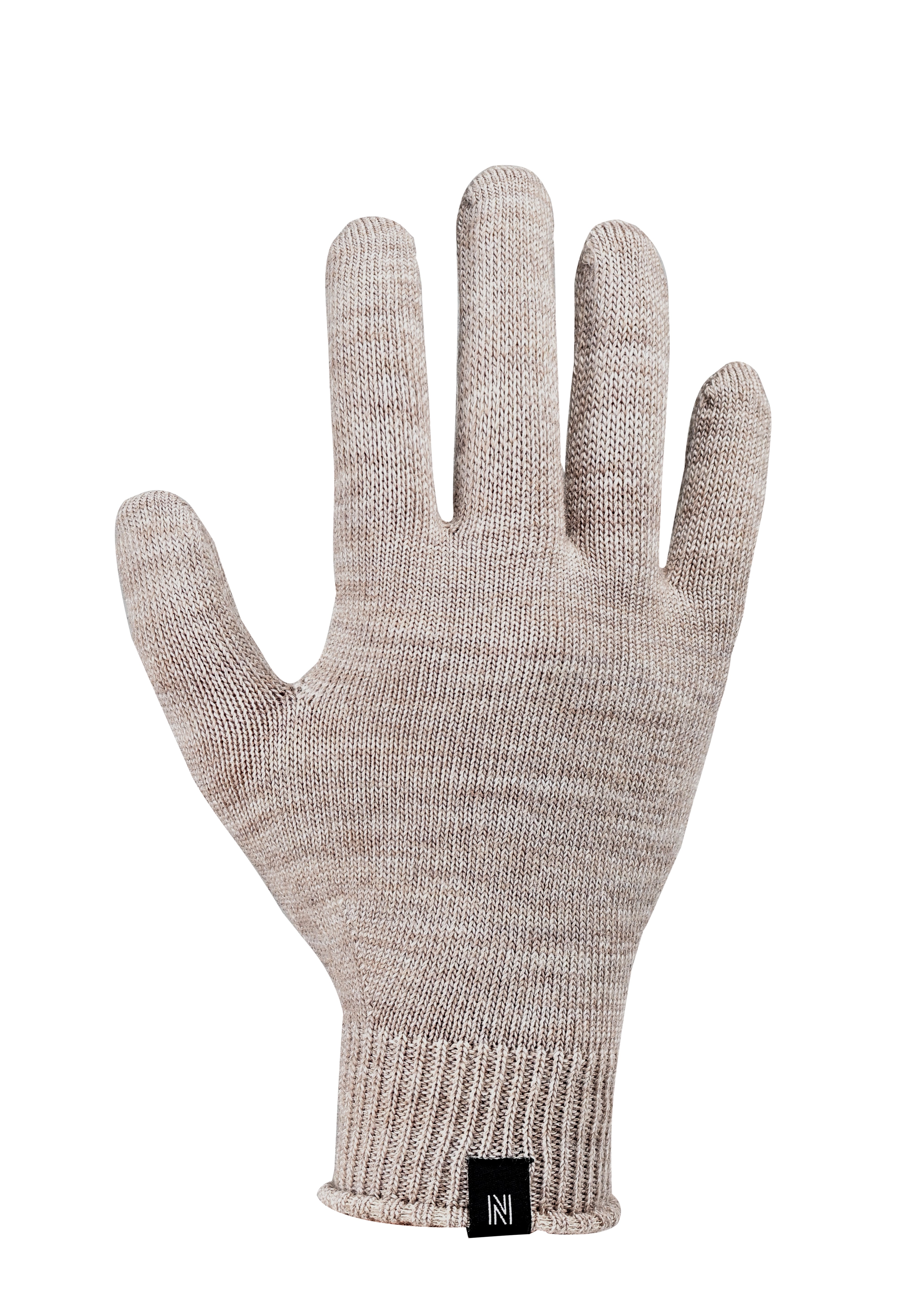 BIBURY %70 Merino Yünlü Eldiven Krem