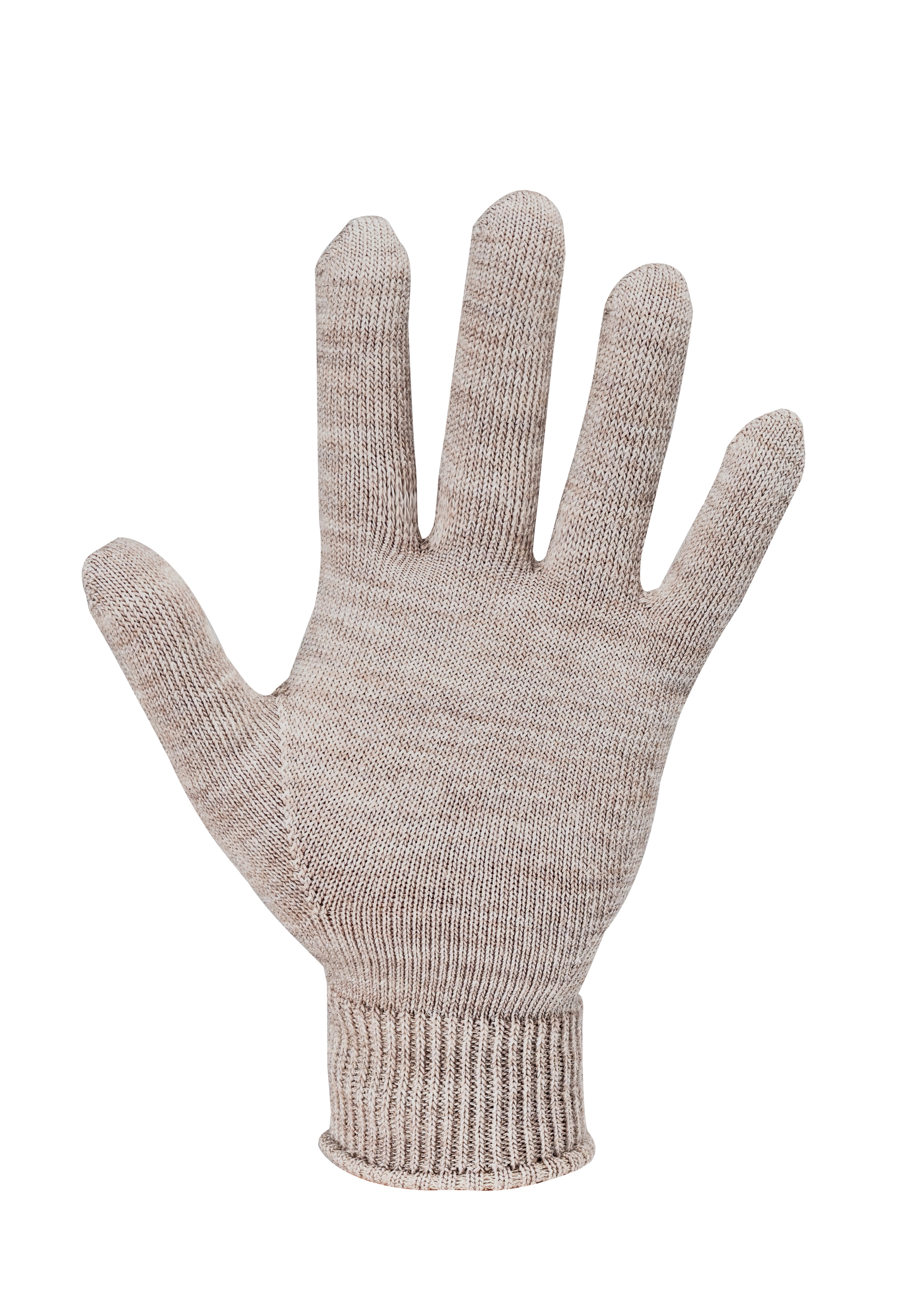 BIBURY %70 Merino Yünlü Eldiven Krem