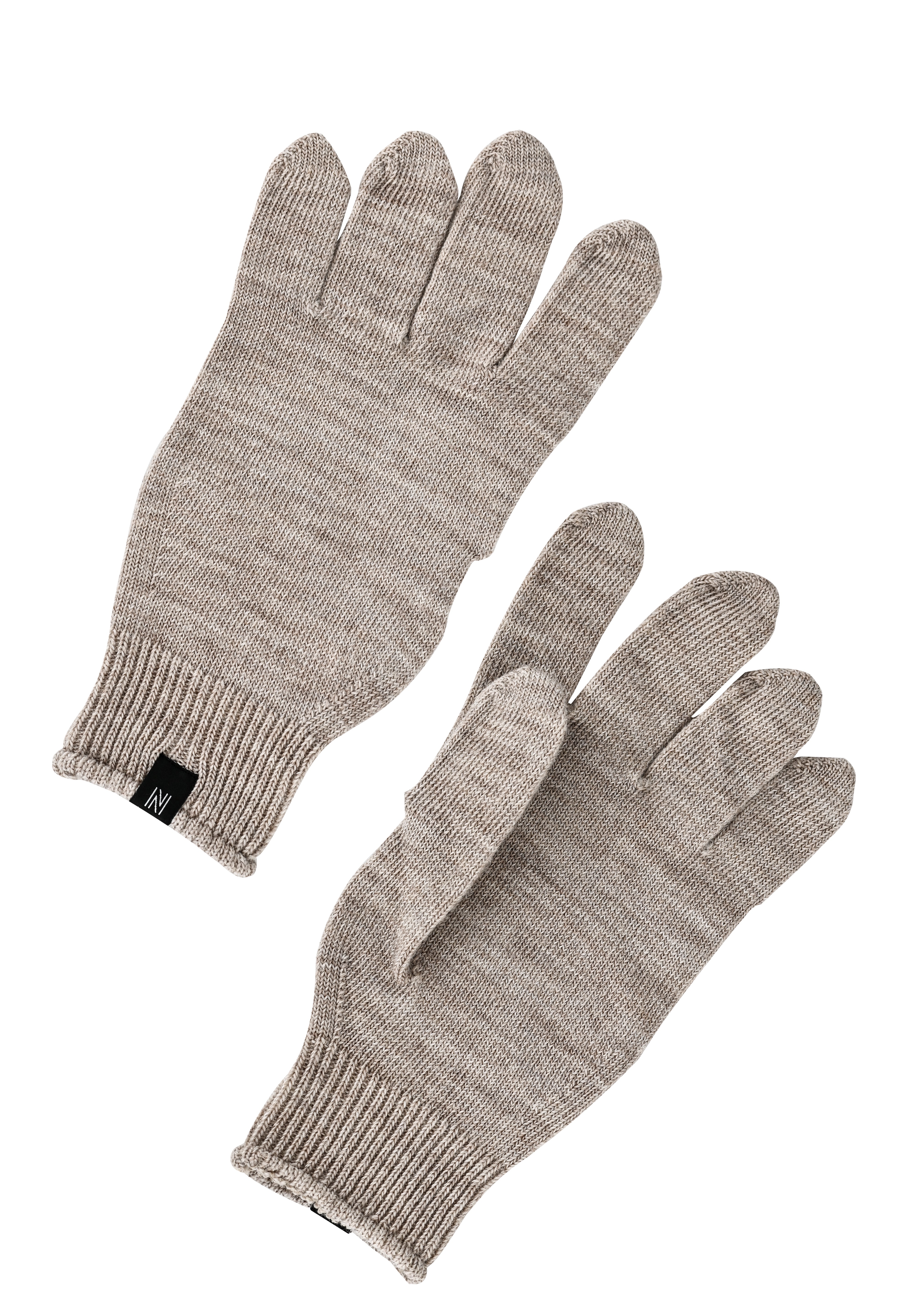 BIBURY %70 Merino Yünlü Eldiven Krem