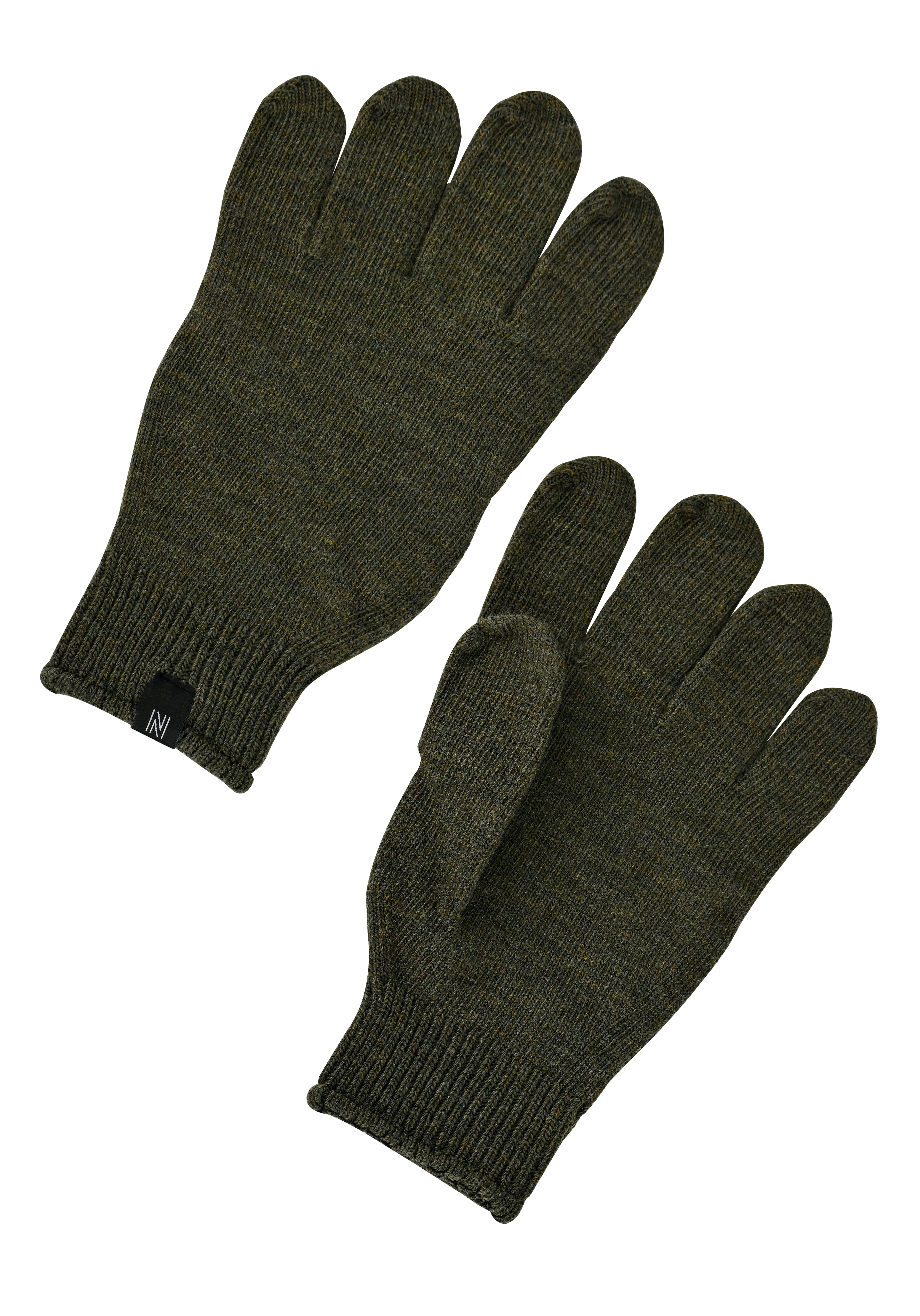 BIBURY %70 Merino Yünlü Eldiven Yeşil