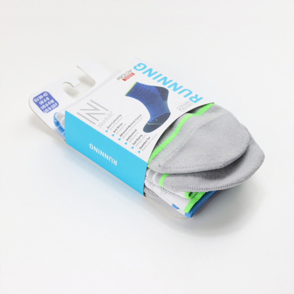 CHEETAH Koşu Spor Performans ve Antreman Çorabı Beyaz 2'li Paket