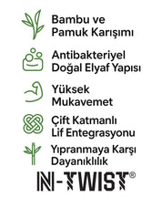 COMET RAINBOW N-Twist Teknolojili Bambu-Pamuk Bükümlü Günlük Çorap - 6 Çift - Kraft Kutu