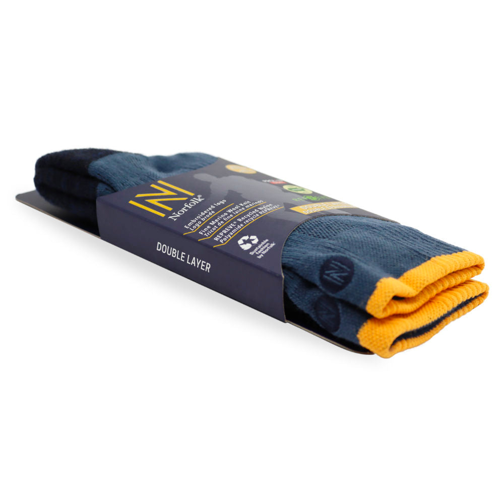 Donatello PROLEN® ve Merinos Yünü Çift Katmanlı Yürüyüş Çorabı Lacivert