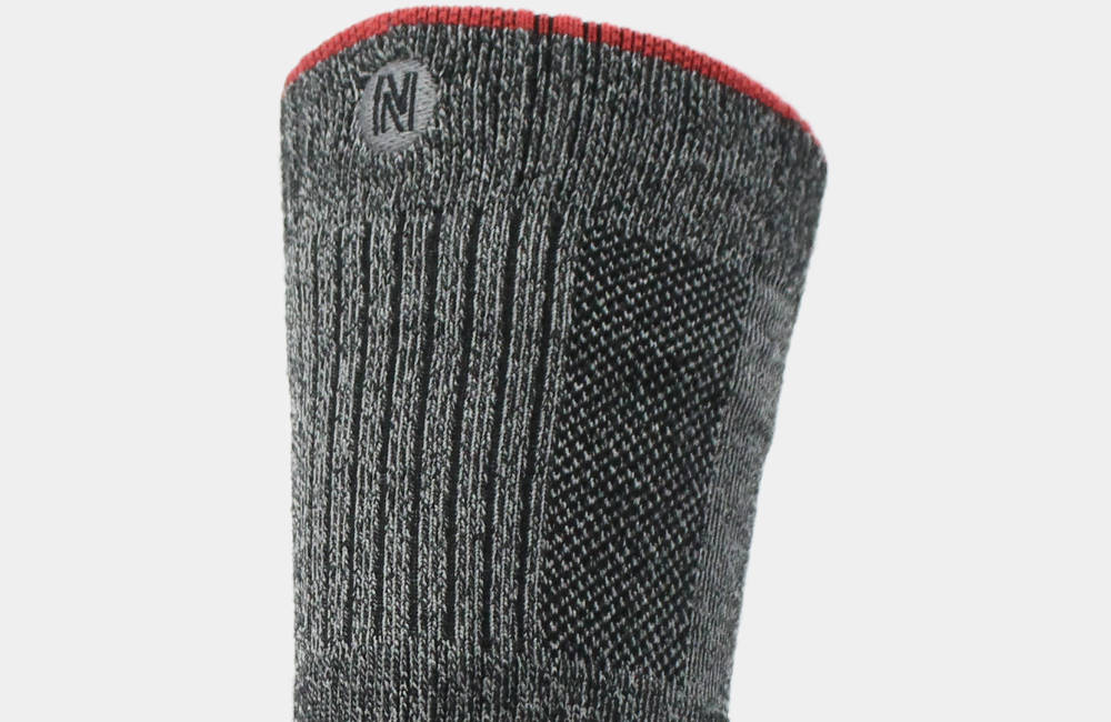 Donatello PROLEN® ve Merinos Yünü Çift Katmanlı Yürüyüş Çorabı Siyah