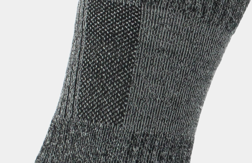 Donatello PROLEN® ve Merinos Yünü Çift Katmanlı Yürüyüş Çorabı Siyah